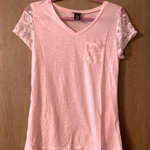 NWOT Rue21 Baby Pink Tee